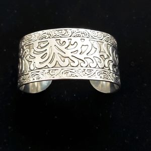 South western design sterling cuff bracelet